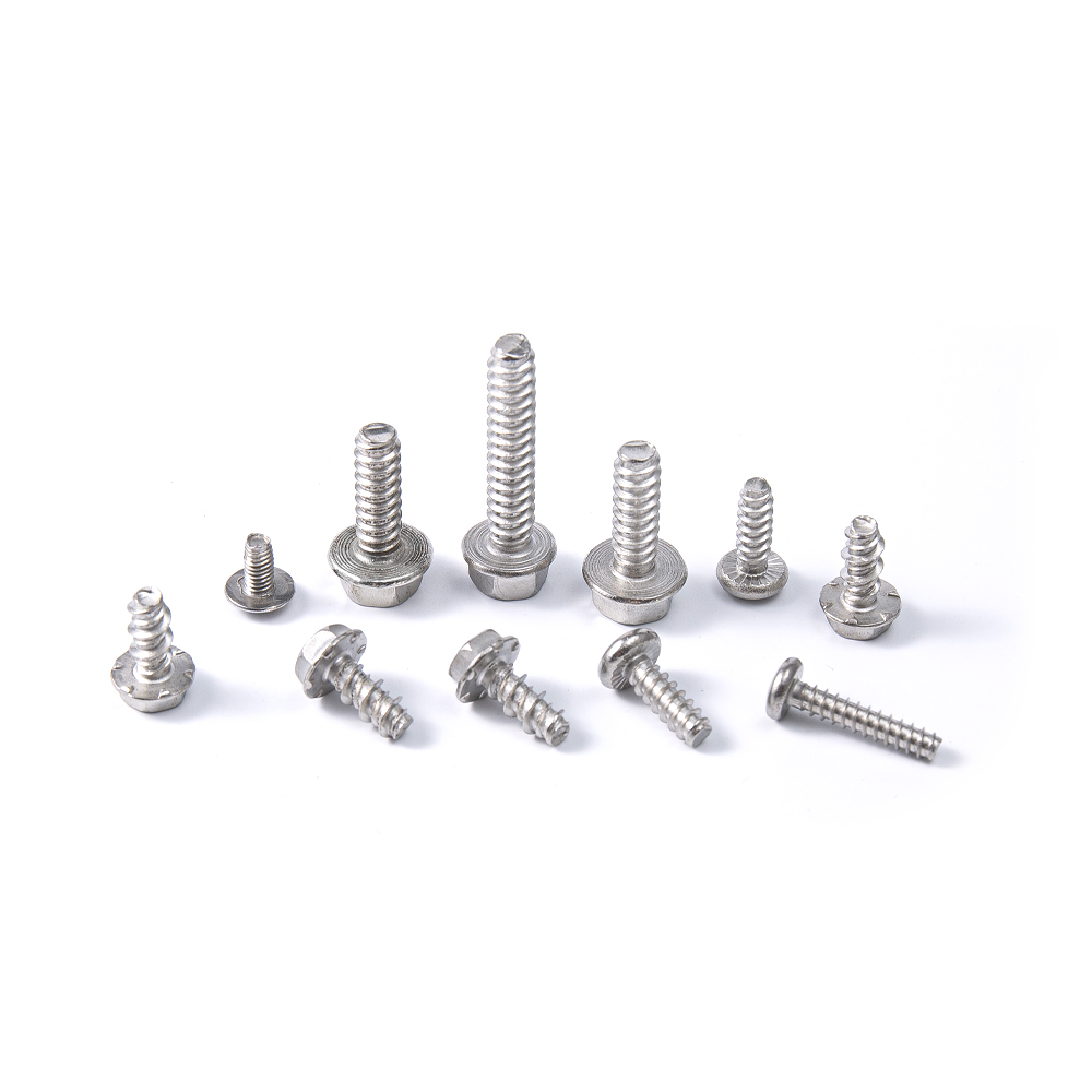 Flat hale selvtappeskrue